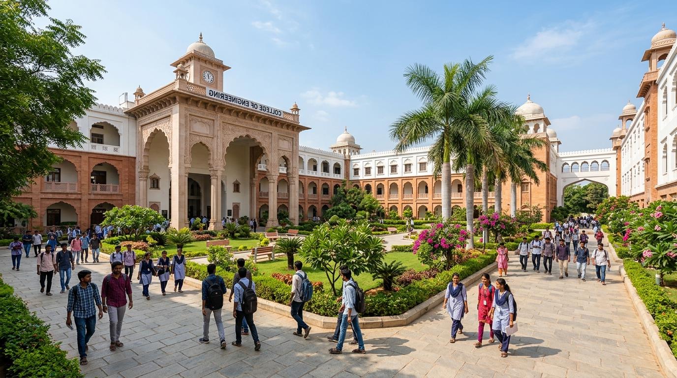 Annamacharya University Rajampet Campus Academic Blocks and Portico