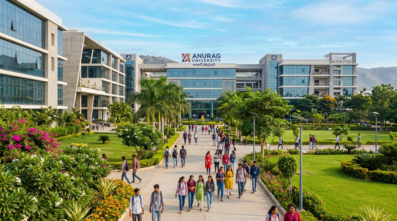 Anurag University Hyderabad Campus Venkatapur