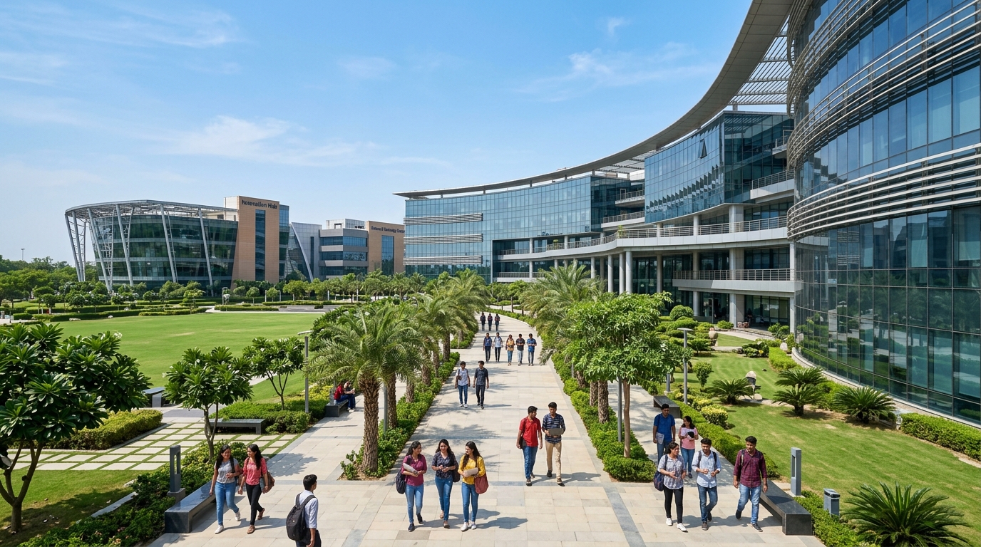 Bennett University Campus TechZone 2 Greater Noida
