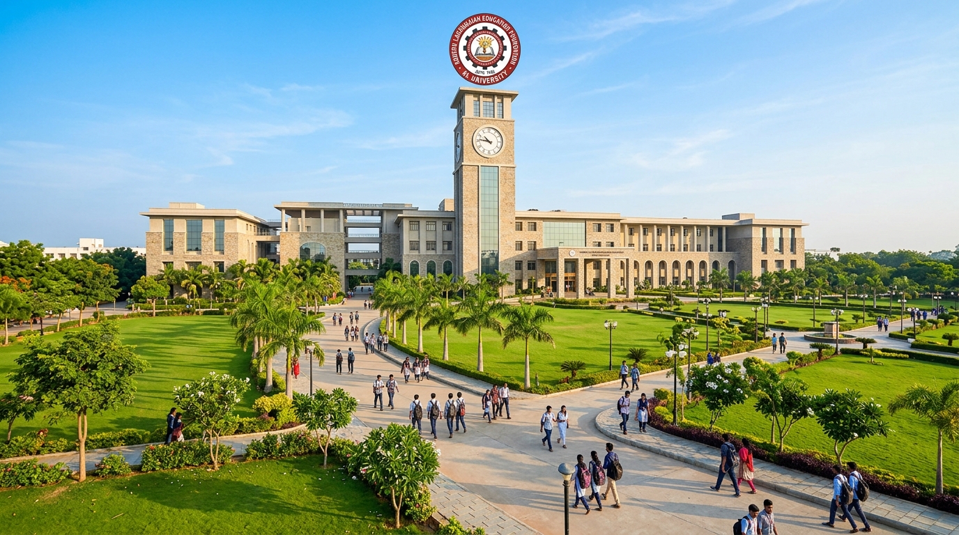 KL University Vaddeswaram Guntur Campus Clock Tower