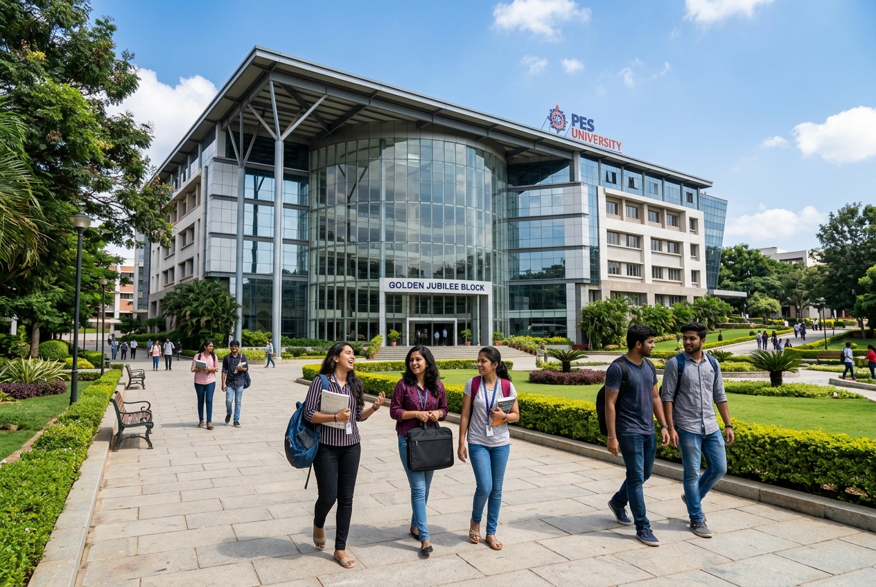 PES University Golden Jubilee Block Bengaluru Campus