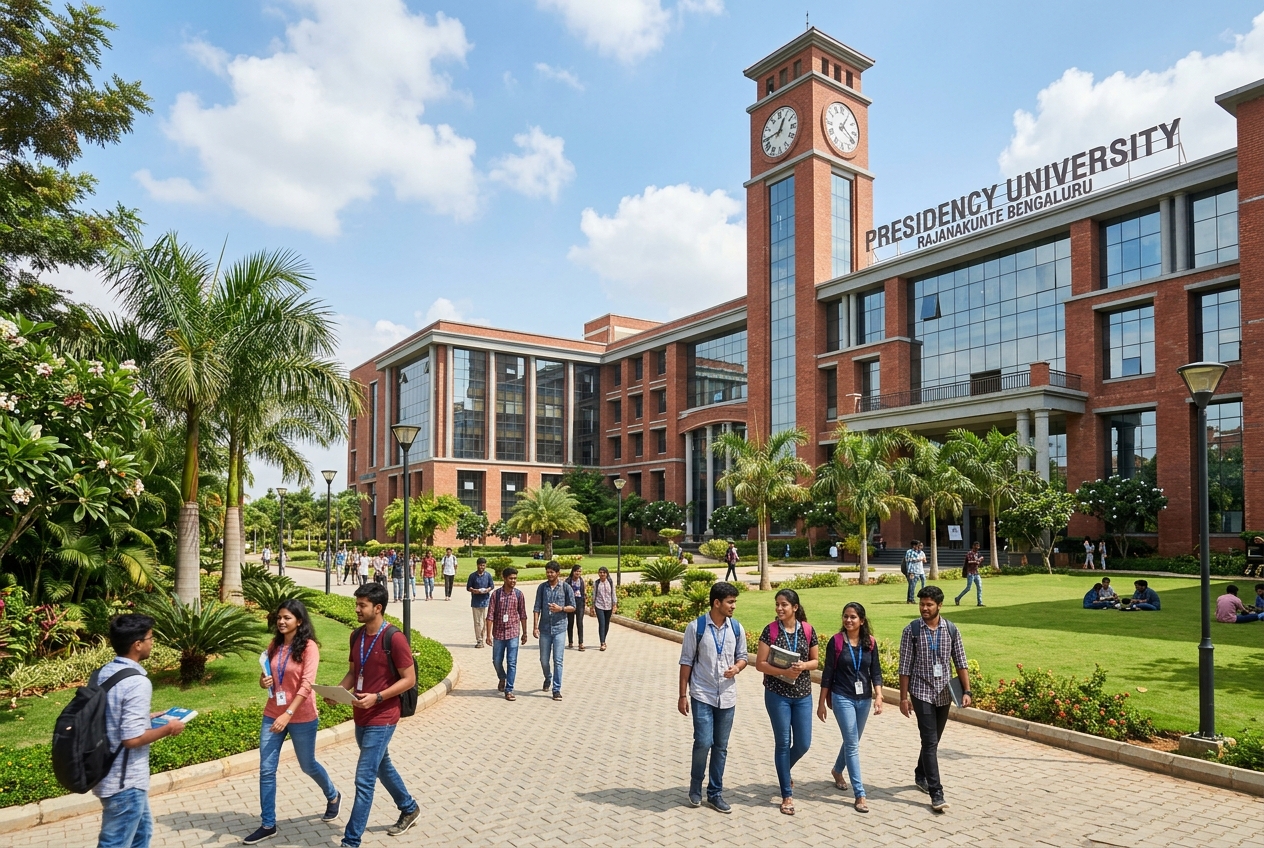 Presidency University Rajanakunte Bengaluru Campus Clock Tower