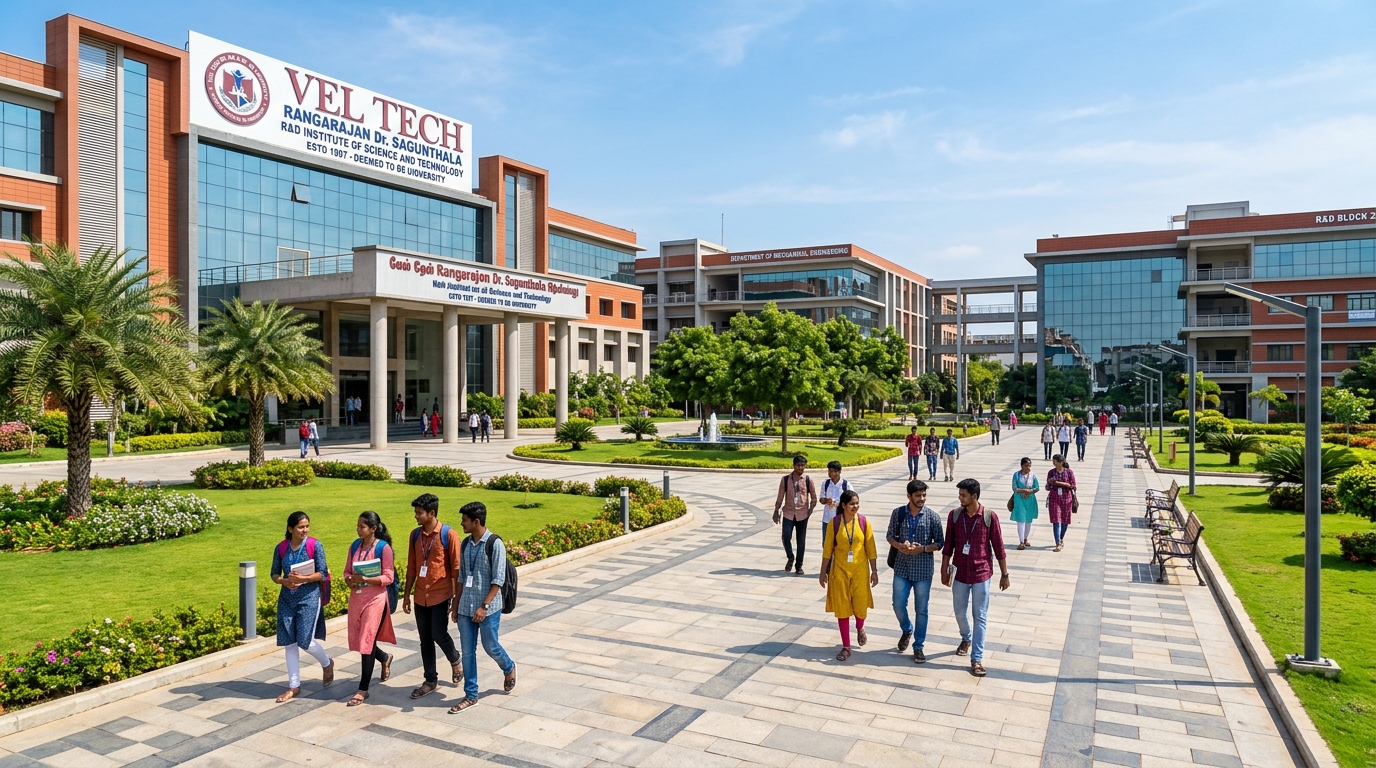 Vel Tech Rangarajan Dr. Sagunthala R&D Institute Modern Academic Complex Avadi Chennai