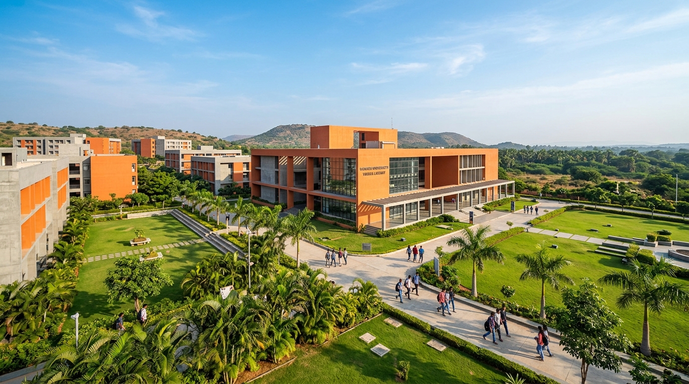 Woxsen University Sangareddy Hyderabad 200-Acre Campus